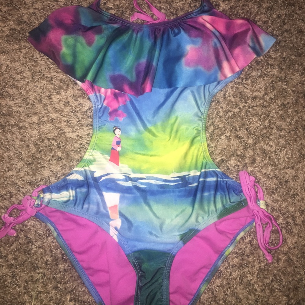 Hot Topic Disney Mulan Swimsuit